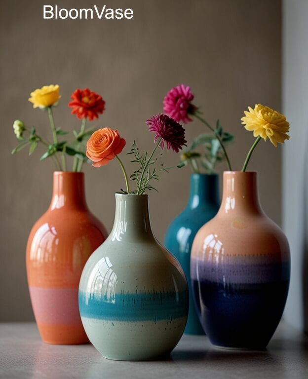 Colorful Vases